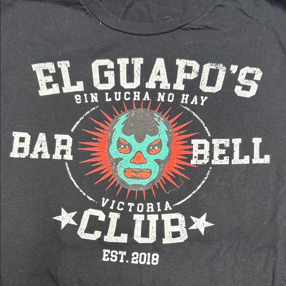 El Guapo's Black Graphic Tee